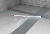 Lattiarasia asennetaan aukkoon ja säädetään valmiin lattiapinnoitteen tasolle. Avattava lattiakanava Kanavaa on saatavana useita eri kokoja.