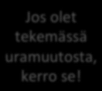 Jos olet