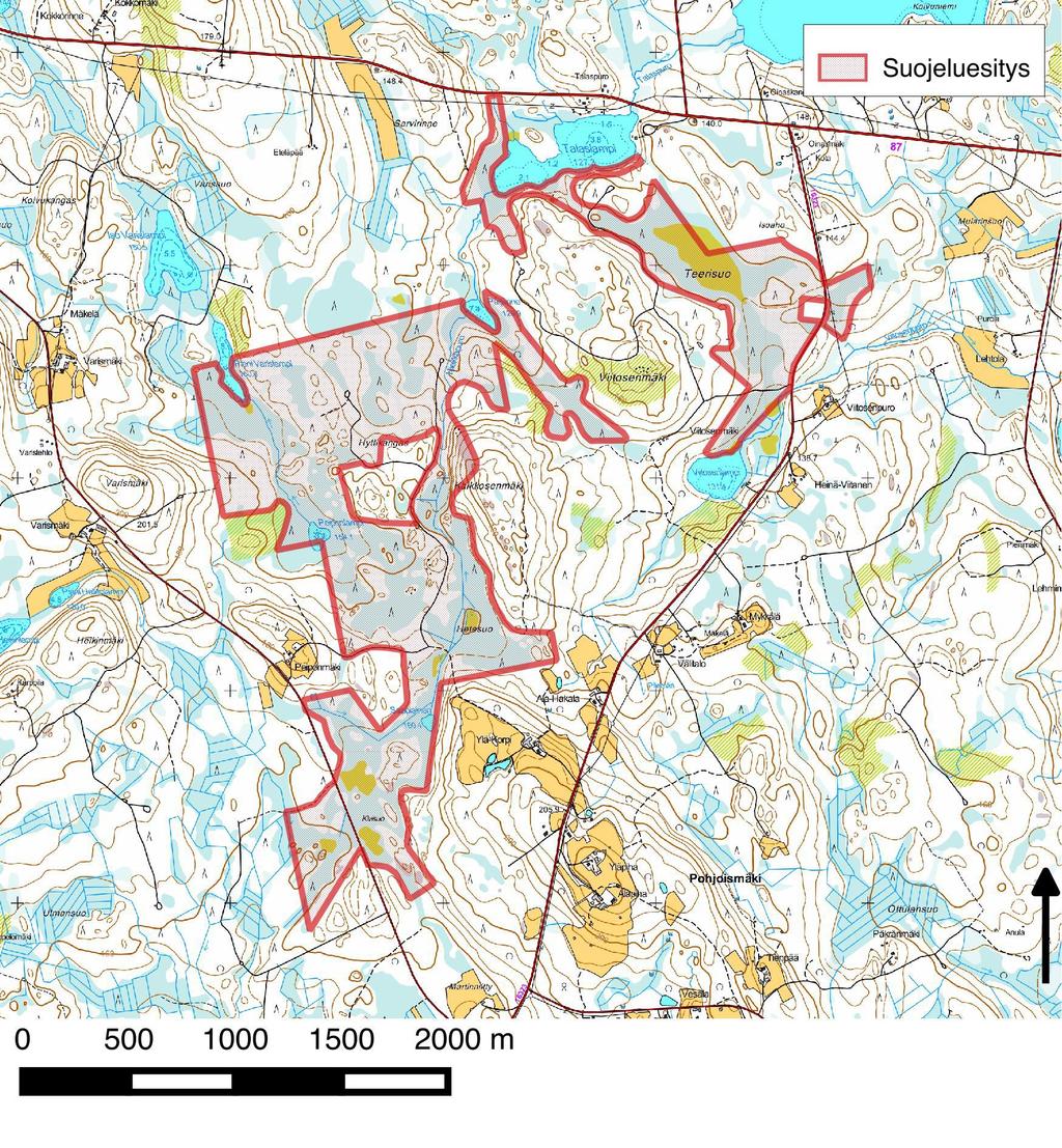 Suomenselän ja maanselän alueiden