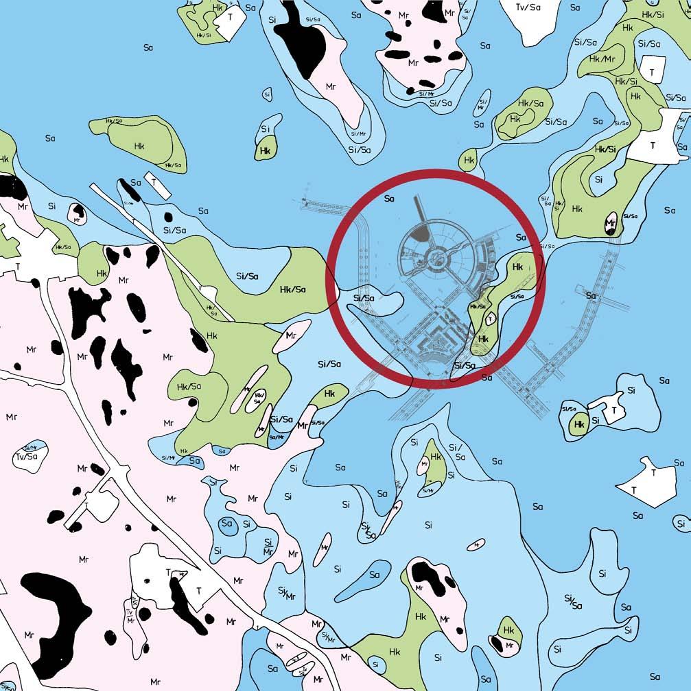 Asuntomessujen asemakaava nro 231 000 on osa luonnoksen aluetta ja sijoittuu sen koillisosaan. Suunnittelualue on nykyisellään metsittynyttä peltoaluetta, jossa on paljon sarkaojia.