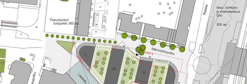 Osallistumis- ja arviointisuunnitelma nro 002342, 7.6.2017 sivu 2 MITÄ ALUEELLE SUUNNITELLAAN? Kaavamuutosta ovat hakeneet maanomistajat eli As Oy Tikkurilan Kassatalo ja Citycon Finland Oy.