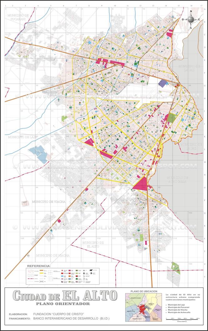 Keskityn tutkimuksessa enimmäkseen kolmeen eri El Alton alueeseen (distrito 1, 4 ja 6), joiden maantieteelliset, rakenteelliset ja sosiaaliset erot ovat huomattavat.