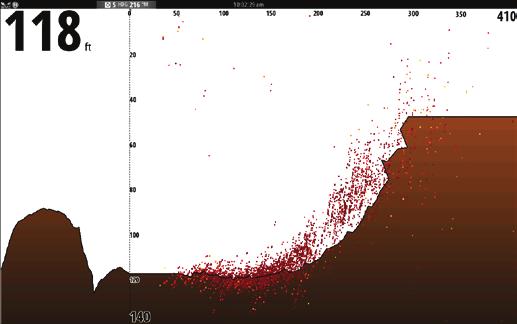 ForwardScan Voit säätää syvyyttä, toimintasädettä