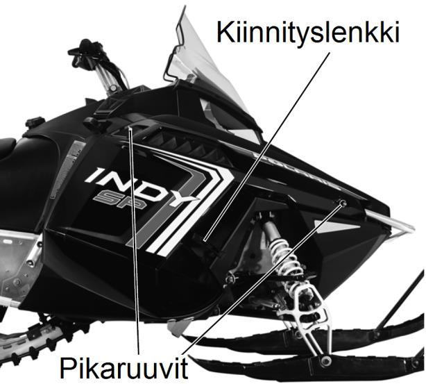 MOOTTORIKELKAN HUOLTO Määräaikaishuollot Määräaikaishuollot on teetettävä valtuutetussa Polaris-huollossa tässä kirjassa mainituin välein.