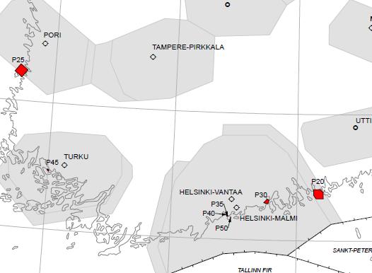 Ilmailun pysyvät kieltoalueet - P Kausilupaa tulee hakea Trafilta viimeistään 7 arkipäivää ennen aiottua toiminnan aloitusta yksittäiset luvat tulee hakea viimeistään 3 arkipäivää ennen aiottua