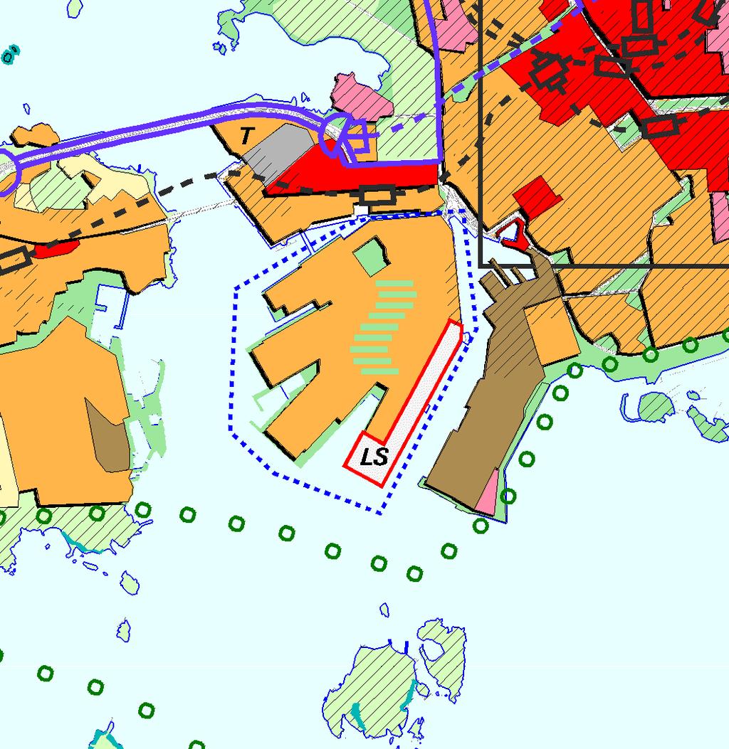 3.1.3 Yleiskaava Kaupunginvaltuusto on hyväksynyt Helsingin yleiskaavan 26.11.2003, missä Jätkäsaari on merkitty asuin- ja työpaikkaalueeksi.