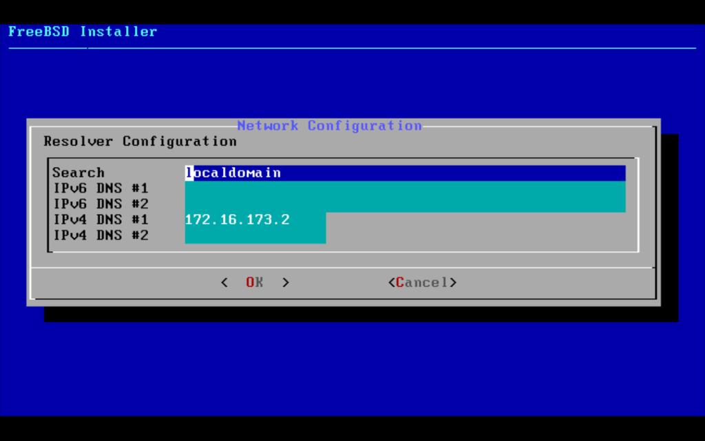 FreeBSD tukee modernia ZFS tiedostojärjestelmää, mikä ei vielä ole kunnolla tarjolla muille alustoille. Seuraavaksi hyväksytään valitut asetukset ja aloitetaan asennus prosessi.