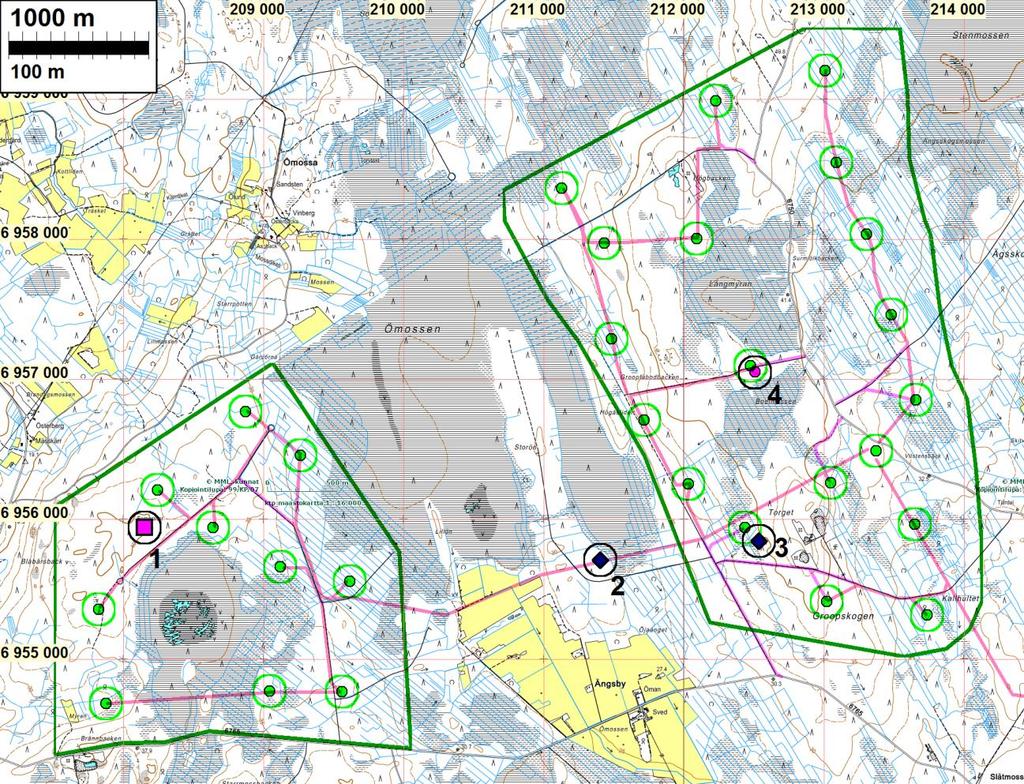 Uudet huoltotie / kaapelilinjat