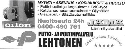 Pienet rakennustyöt Kalusteasennukset Tarvassaneeraus Pienet rautarakennetyöt Mika Tarvas Puh: 040 7079564 Toimitusjohtaja Marko Lehtonen Aisatie 16 B 01640 Vantaa Linnainen Ikääntyneiden