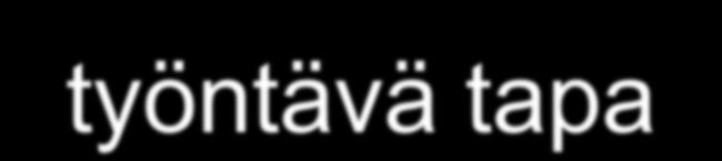 Kontrollin toteutus liukuhihnatyylissä: työntävä tapa Source Filter1 Filter2 Sink push(data) process