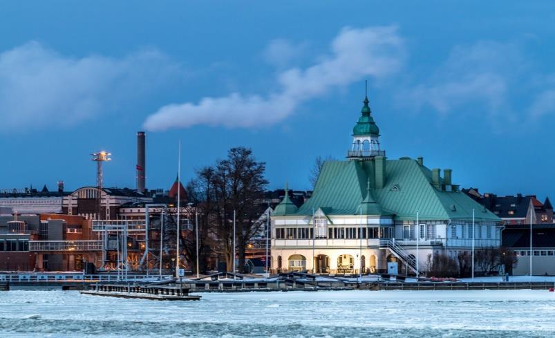 kaunista rakennusta, alla olevat ovat