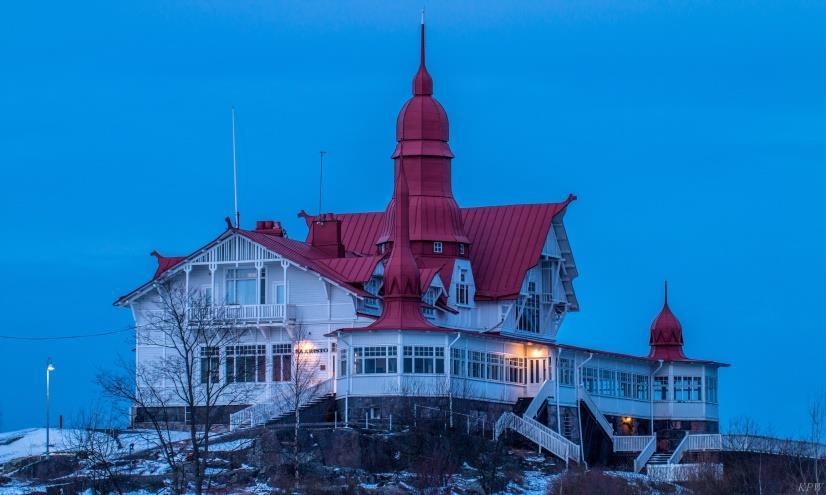 Luonnollisesti helmikuussa suljettuna