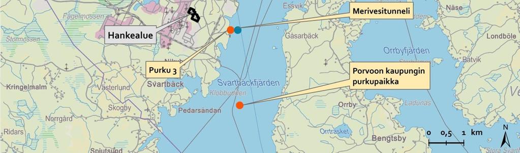 Kilpilahden teollisuusalueen pohjoispuolelle Kulloonlahteen laskee Mustijoki ja myös Porvoonjoen vesiä kulkeutuu alueelle Kuggsundin salmen kautta.