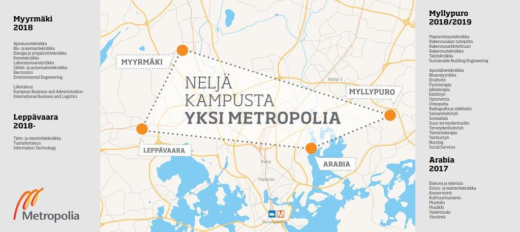 LUKKARIKONE Lukujärjestykset julkaistaan lukkarikoneessa osoitteessa: http://lukkarit.metropolia.fi/ ja palveluun pääsee ilman käyttäjätunnusta. Palvelu näyttää lukujärjestyksen viikkokohtaisesti.