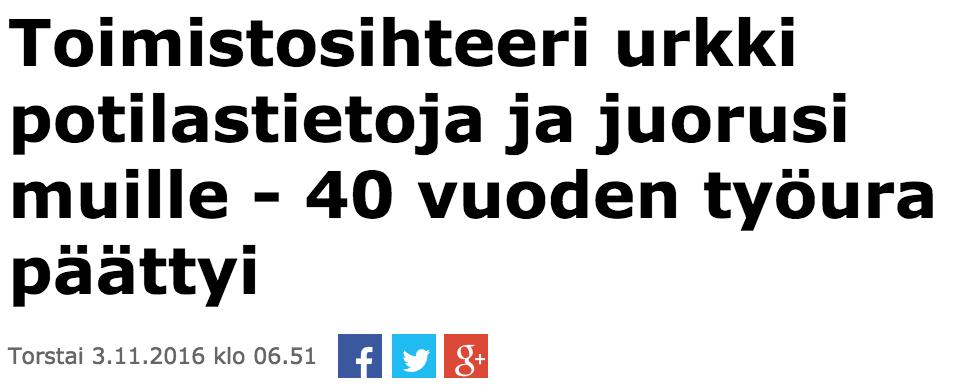 Järjestelmä ei korvaa ihmistä, mutta helpottaa