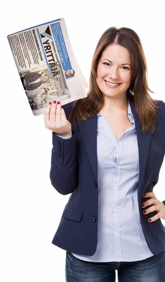 Yrityspäättäjien ykkösmedia netissä ja printissä 2016 MEDIATIEDOT Varsinais-Suomen Yrittäjä -lehti jaetaan jokaiseen toimipaikkaan