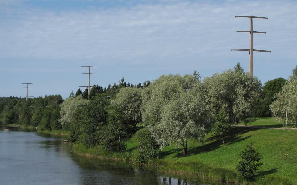 Nykytila Kuusankosken kaupunkikeskustassa sijaitseva Kymijoen rantapuisto on nykyisin melko vähällä virkistyskäytöllä.