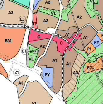 2.6 Suunnittlutilann 2.6.1 avat Maakuntakaavat Uudnmaan maakuntakaavassa (YM 8.11.6) kaavarunkoalu on osoitttu tiivistttäväksi taajamatoimintojn aluksi, joll sijoittuu kskustatoimintojn alu.