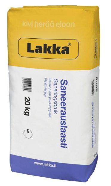 Saneerauslaasti S1 ja S2 suurien laattojen kiinnittämiseen ja hieman joustavien alustojen laatoittamiseen. S1 täyttää luokan C2TES1 ja S2 luokan C2TES2 vaatimukset.