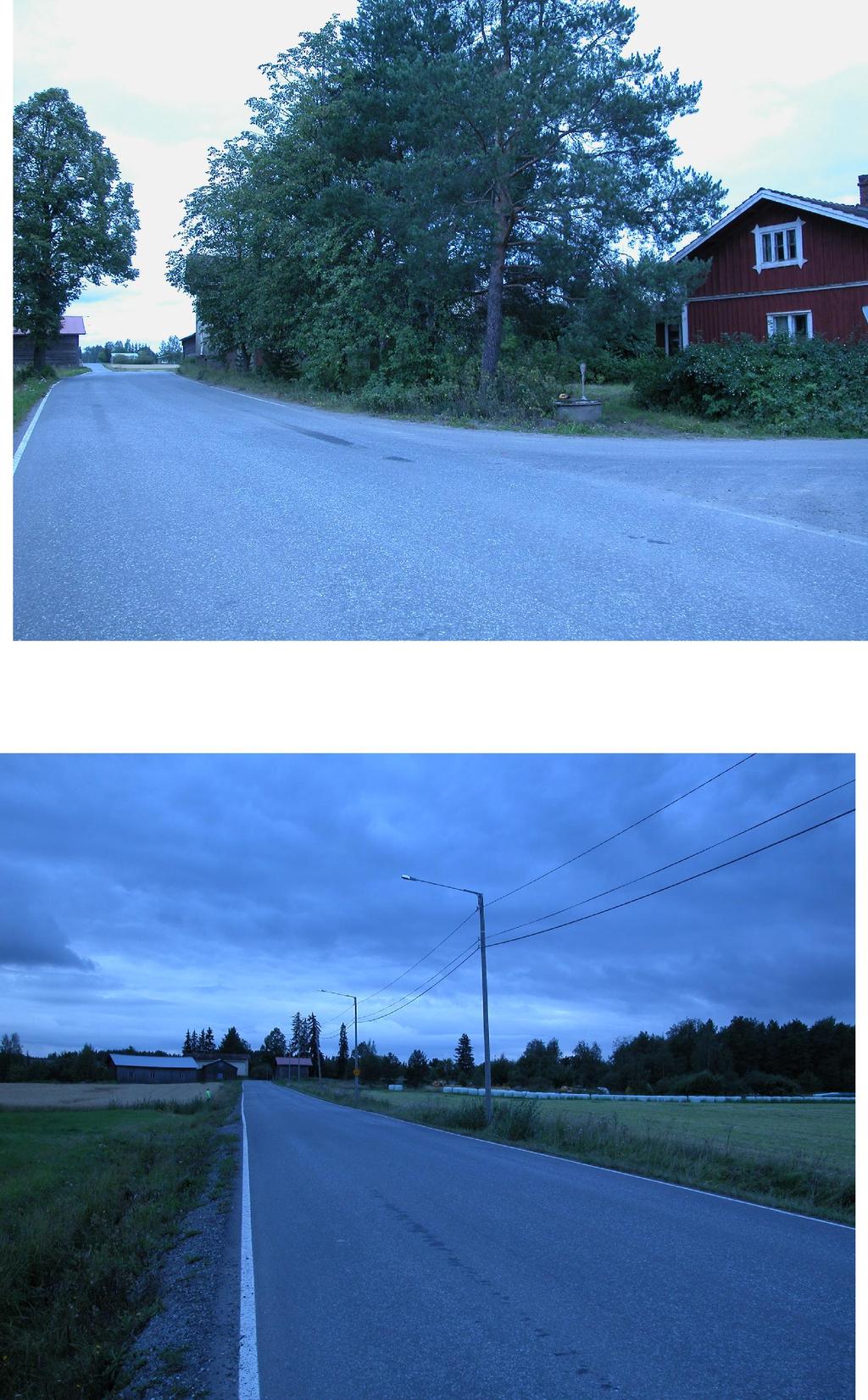 Liite 1 Digitaalinen kuva 081 DCSN0082.JPG Oikealla Sapalan talon pihapiiriä, näytteet 19 21 otettiin puiden ja tien väliseltä alueelta.