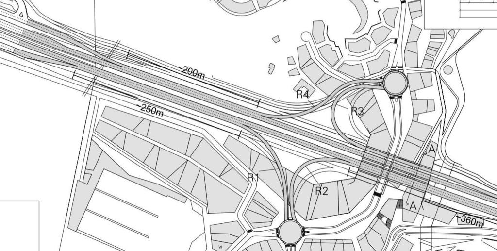 8 (16) Ve 1b Länsiväylällä 2+2 kaistaa.