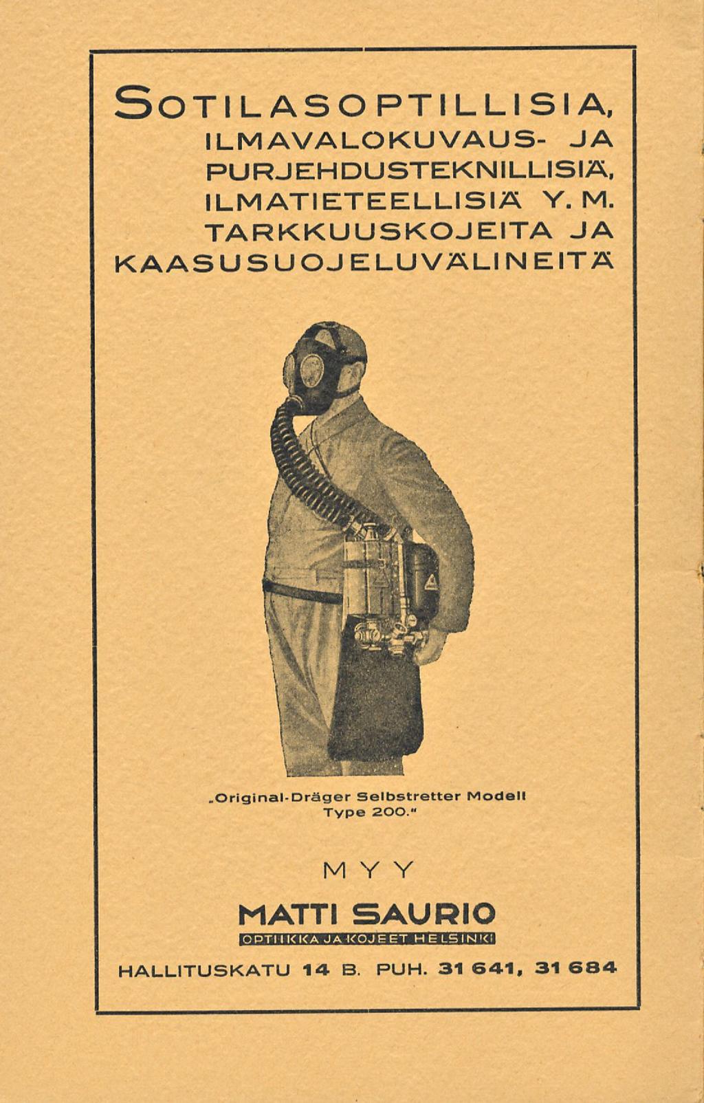 Soti LASOPTiLLi sia, ILMAVALOKUVAUS JA PURJEHDUSTEKNILLISIÄ, ILMATIETEELLISIÄ Y. M.