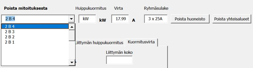 36 Kuva 5. Listatut huoneistot 6.