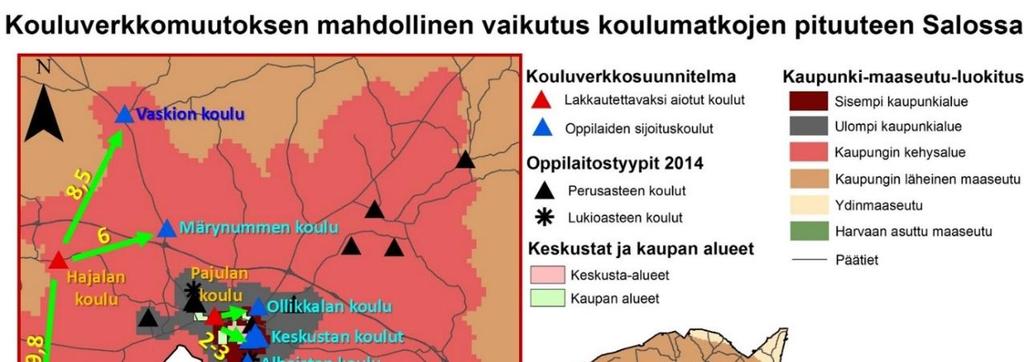 PALVELUYMPÄRISTÖN MUUTOS ESIMERKKI 6: