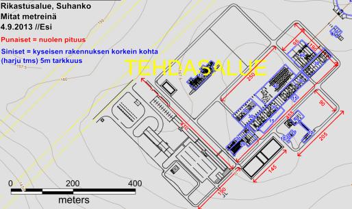 b) Paikalliset, välittömät vaikutukset maisemaan 366 Hankkeen toteutuessa alue, joka nykyisellään on pitkälti metsäistä luonnonympäristöä, muuttuu raskaiden, ympäristöä voimakkaasti muokkaavien,