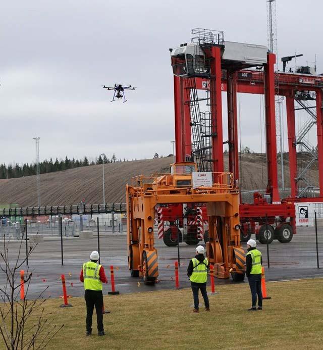 CARGOHACK HACKFEST Revi oli tuottamassa Kartoituksia Kalmar testikenttä