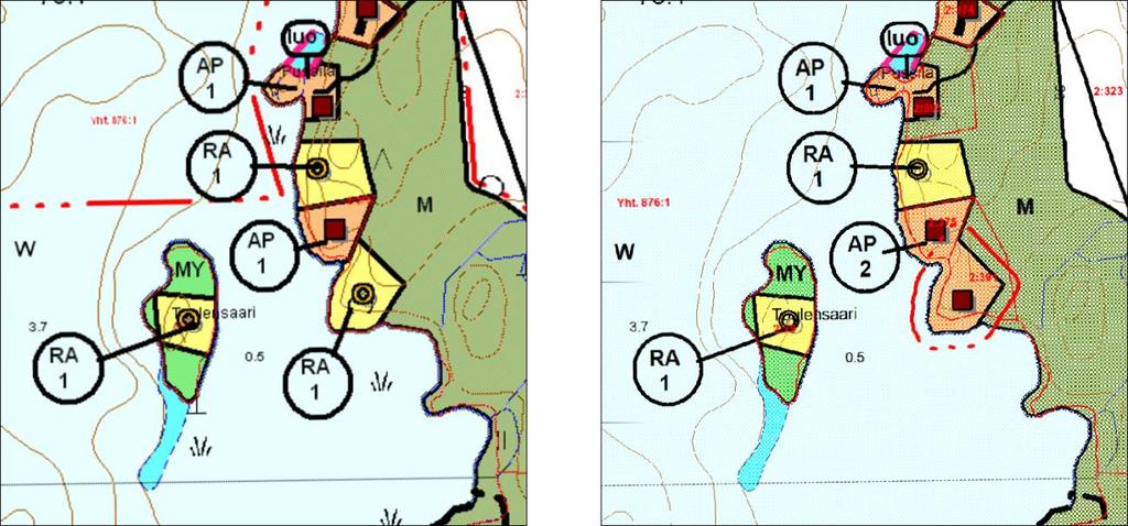 FCG SUUNNITTELU JA TEKNIIKKA OY Kaavaselostus 9 (25) 2.8 Muutosalue 8 Alue sijaitsee Ottamon kylässä Majutveden rannalla noin 3 km:n etäisyydellä Sysmän keskustasta.