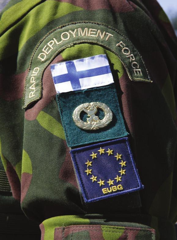 Kuva: Puolustusvoimat tävistä eri viranomaistoimintojen sijaistamiseen. Euroopan unioni on Suomen kannalta keskeisin siviilikriisinhallinnan toimija.