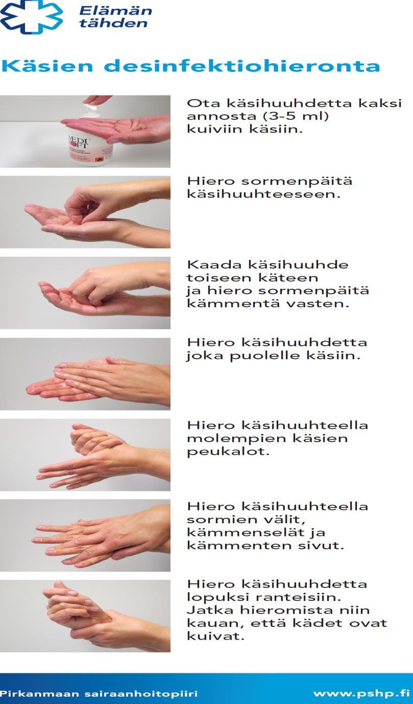 Potilashuoneisiin