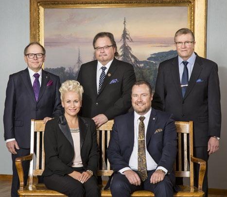 HALLINTONEUVOSTO 2017 Hallintoneuvoston jäsenten toimikausi kestää kolme vuotta ja kunakin vuonna kolmannes jäsenistä on erovuorossa.