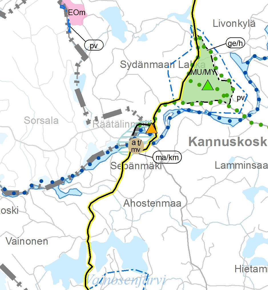 Luumäki, Kannuskoskenkylä (maakunnallisesti merkittävä kulttuurihistoriallinen ympäristö/kohde) ma/km, Maakunnallisesti merkittävä