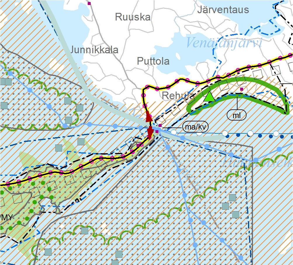 Liikennejärjestelmä Taipalsaari, Kyläniemen lossi Tieliikenteen yhteystarve