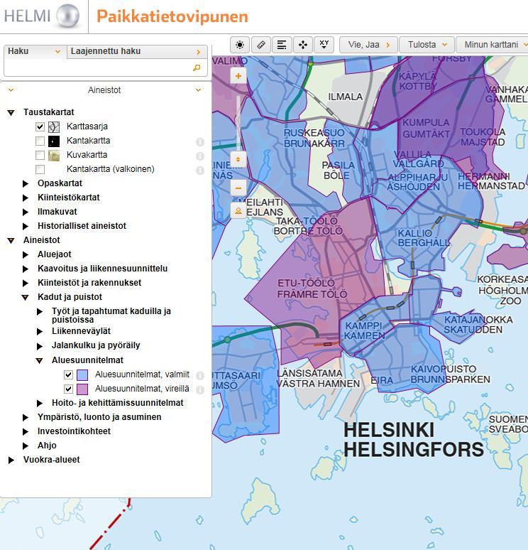Aluesuunnitelmat kaupunkiympäristön kehittämisen välineenä Aluesuunnitelma on Helsingin työväline katuja viherverkostojen ylläpitämiseksi ja kehittämiseksi tasapuolisesti koko kaupungissa.