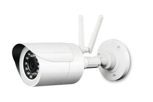 ES-CAM3A HD WiFi -kamera ulkokäyttöön WiFi -yhteys Seuraa kotisi ympäristöä etänä - HD 720p suoratoisto. - - Rajaton määrä suoratoistokuvaa.