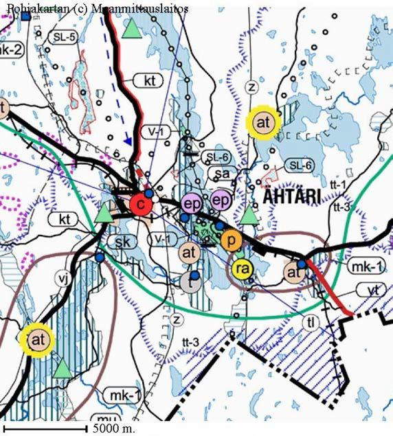 ÄHTÄRIN KAUPUNKI MOKSUNNIEMEN ASEMAKAAVAN MUUTOS MOKSUNTIEN VARREN PYSÄKÖINTIALUE 1 1.