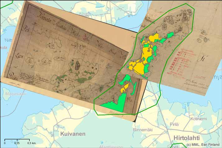 166 Isojakokartat 1800-luvun pitäjänkartat