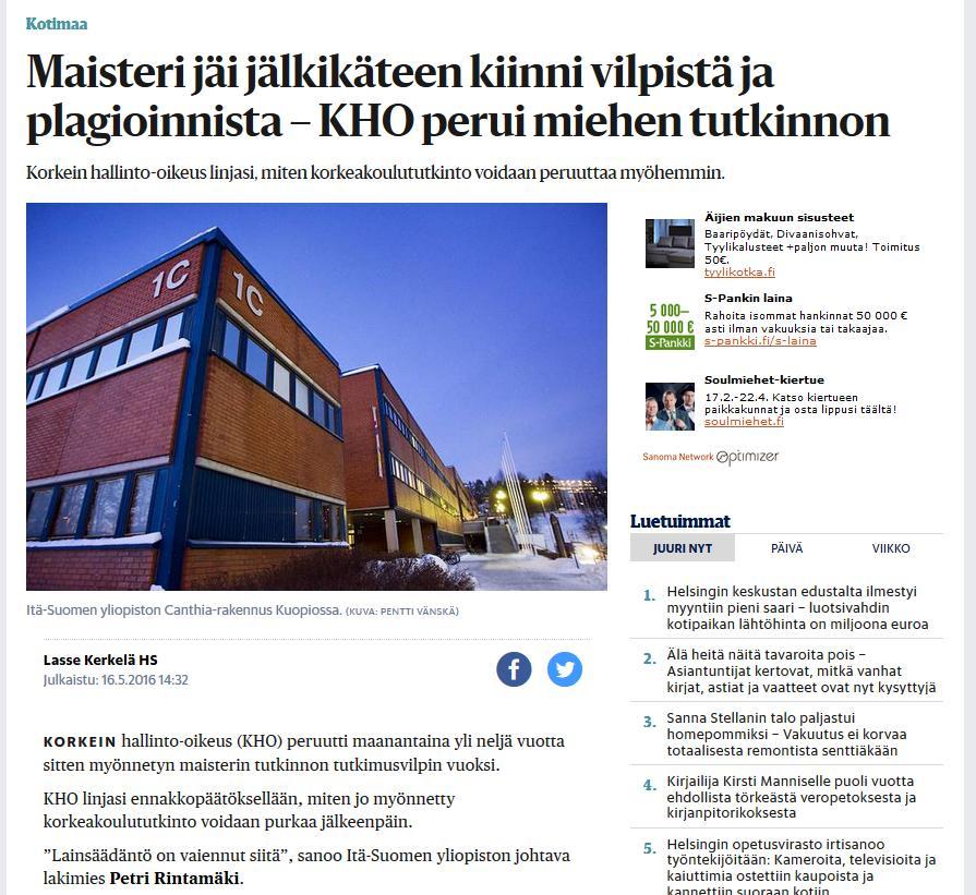 Älä plagioi! Luvaton lainaaminen eli plagiointi, (engl.