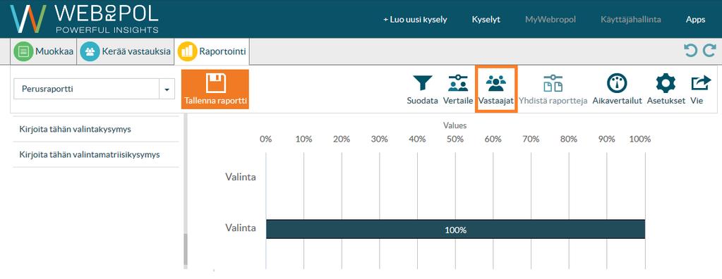 Aseta Ehto 1 joka on ensimmäinen suodatusehto, voit asettaa useita suodatusehtoja