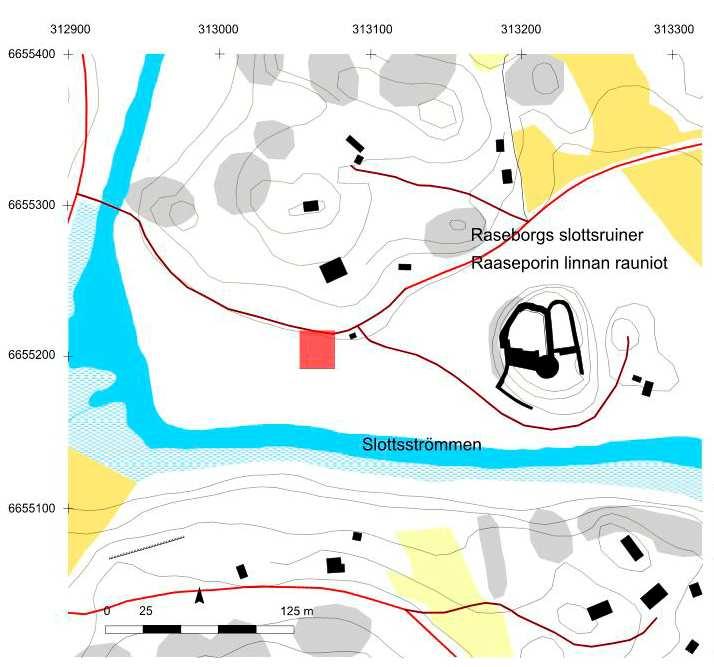 Kohteen sijainti Käytetty koordinaatti-