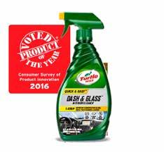 turtlewax.fi facebook.com/turtlewaxfi Vuoden 2016 tuote! Muoviosien kiillotusaine!