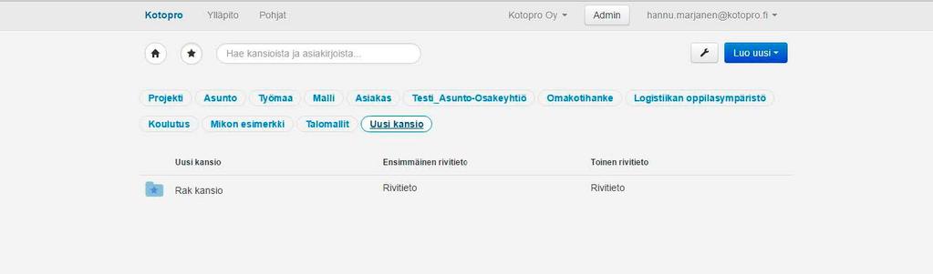 Tulostusasetukset valitaan klikkaamalla työkalun kuvaa, jolloin aukeaa valikko jossa on valittavana:» Kansilehti» Nimet ja aikaleimat,» Omistajan allekirjoitus tai» Pääotsakkeet omille sivulle.