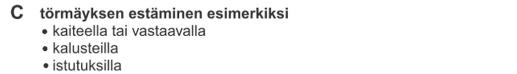 Esteettömyyden kannalta paras ratkaisu olisi talon yhteyteen sijoitettava autotalli josta olisi kulku sisäkautta suoraan autotalliin, mutta talon pohjaratkaisu ei anna tällaiseen mahdollisuutta.