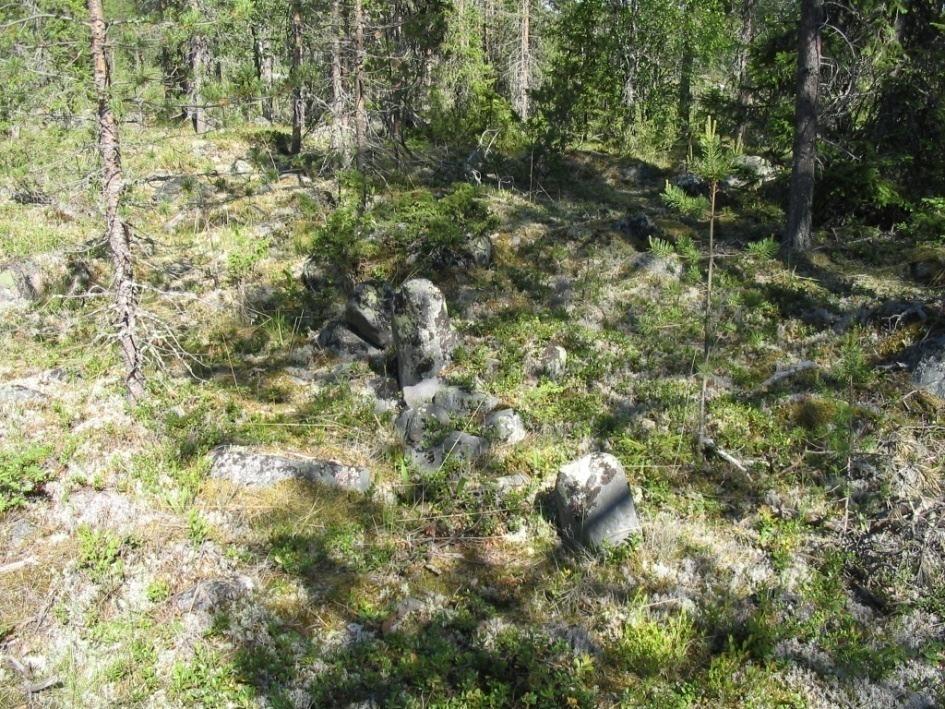 6. Kiinteät muinaisjäännökset ja muut kohteet Huttisenrakka 1000010550 Laji: kiinteä muinaisjäännös Ajoitus: historiallinen Muinaisj.