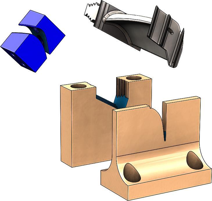 Case study, con. AM components 1. Robot gripper inserts 1. Form of blade geometry 2. Heat-resisting, not metals Printed of ULTEM polymer 2. Positioning stand for the blade 1. Form of blade geometry 2. Not metal.