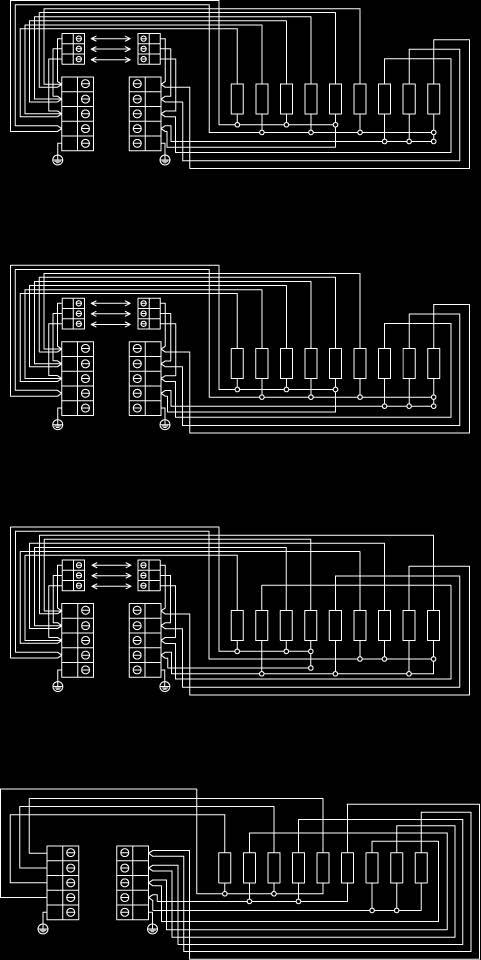 DRFT9-105S-L 10,5 k T1 T2 6.9 kw 3.45 kw DRFT9-120S-L 12,0 k T1 T2 7.6 kw 4.
