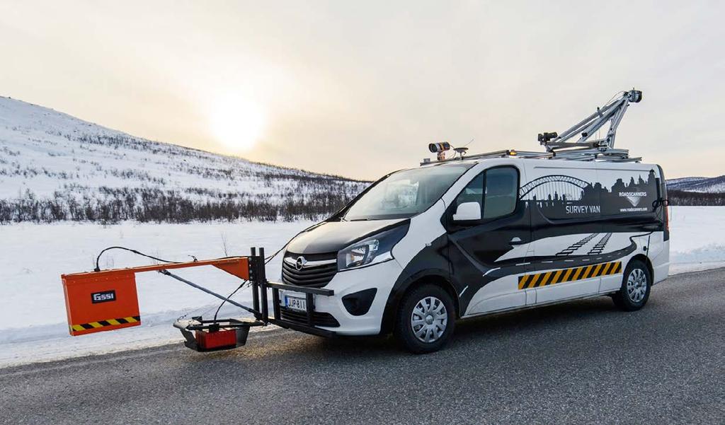 Uutta teknologiaa kokeillaan päällystetyllä tieverkolla Liikennevirasto, Lapin ja Keski-Suomen ELY-keskukset sekä Roadscanners Oy ovat käynnistäneet Päällysteiden ennakoivan hoidon ja kunnostuksen